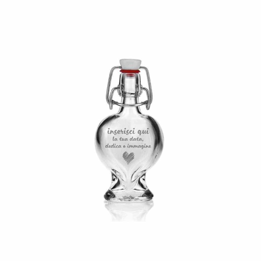 Bomboniera Cuore 40 ml Incisione