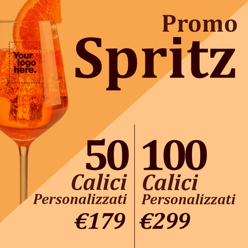 promo calici spritz personalizzati